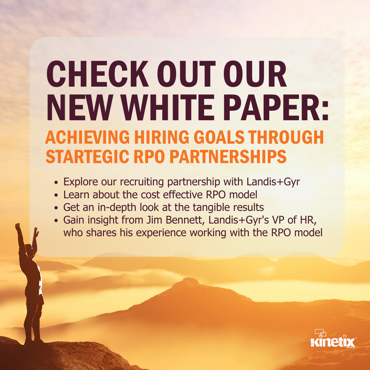 CHECK OUT OUR NEW WHITE PAPER